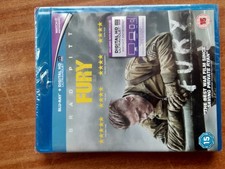 Fury Blu-Ray (2015) Brad Pitt, Blu Ray, Brand New & Sealed Free UK Shipping