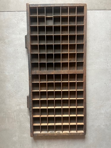 Vintage printer tray - printer's, drawer