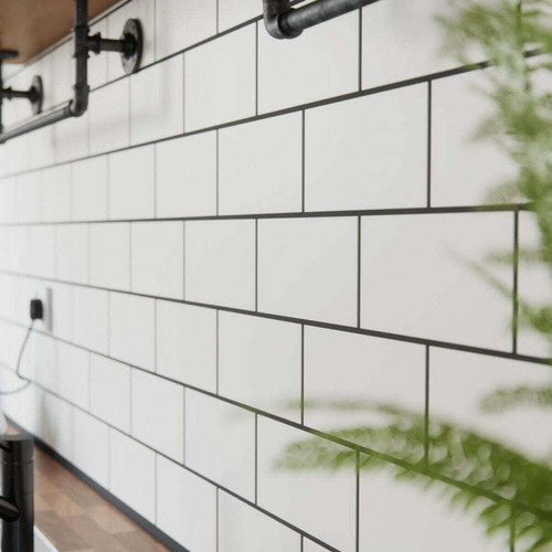 Metro tiles flat white - tiles,