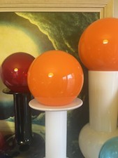 Orange Acrylic Orb Ball