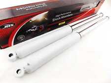 HONDA QR50 82-03 JBS WHITE FRONT FORK LEG SET LH RH SUSPENSION SHOCKS