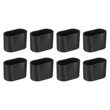 Rubber Furniture Leg Caps, 8Pcs 42x24mm Oval Chair Leg Tips Caps