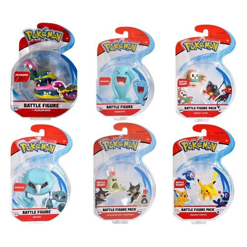 Pokemon battle figure pack - pokemon,