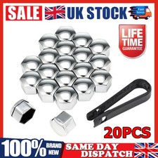 20PCS 17mm Chrome Alloy Car