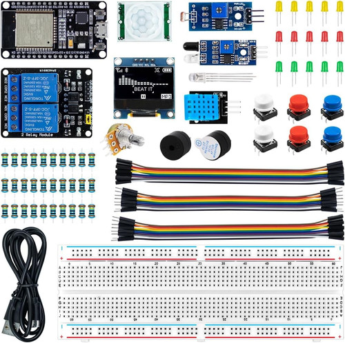 Basic starter kit for esp32 - starter,
