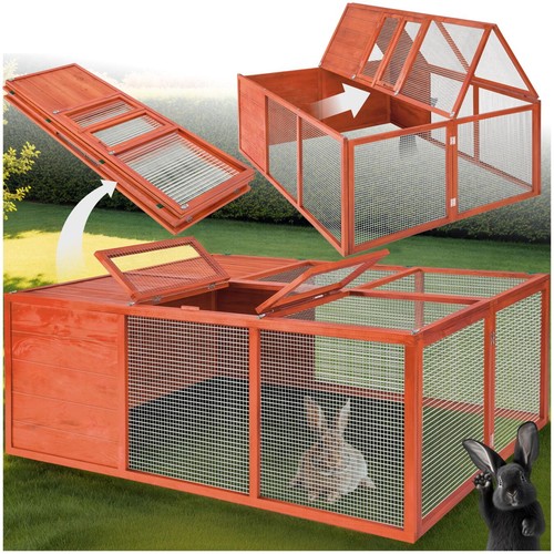 Rabbit hutch run pet small - hutch,