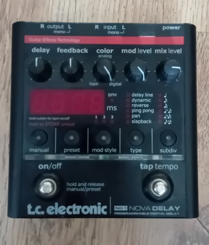 Electronic nova delay - electronic,