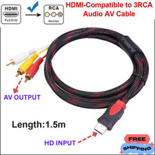 HDTV 1080P Component 3 RCA to
