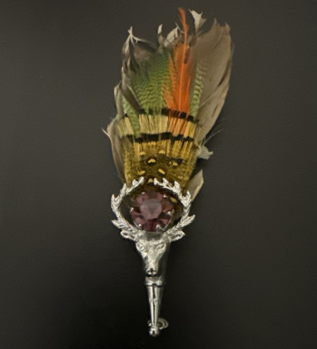Vintage scottish sliver stag - vintage,