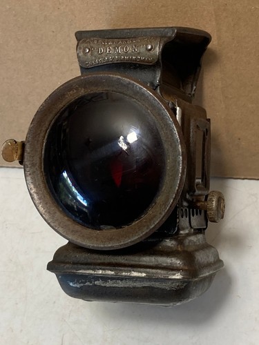 Vintage cycle rear oil lamp - vintage,