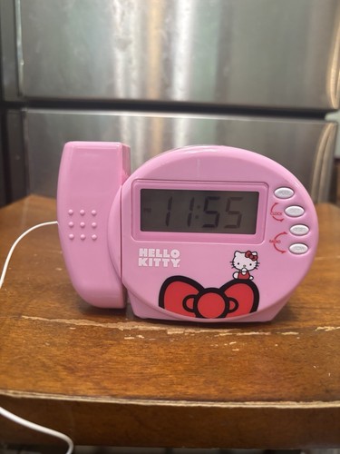 Hello kitty projection alarm - kitty,