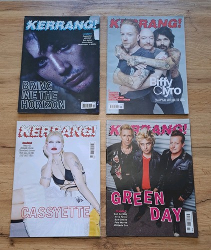 Kerrang magazine bundle - x,