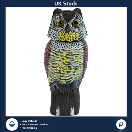 Realistic owl decoy rotating - realistic,