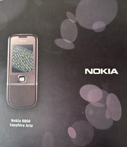 Nokia 8800 sapphire - arte,