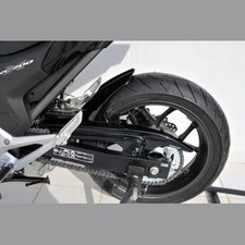 Mudguard LECHE WHEEL Ermax Honda NC 700 X 2012 black metal darkness black metal