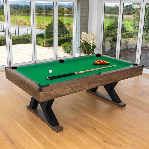 7ft full size pool - size, table