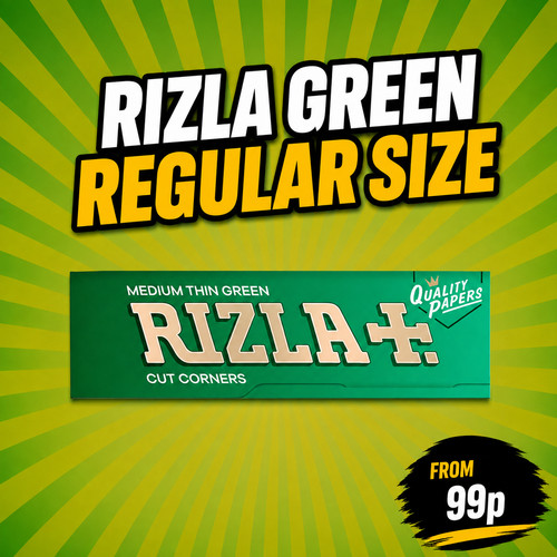 Rizla green rolling papers - papers, |