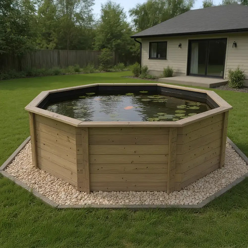 Wooden koi pond 10ft - –,