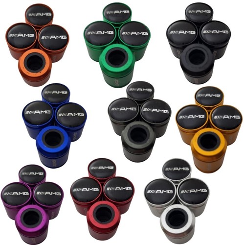 Amg set dust valve caps - amg,