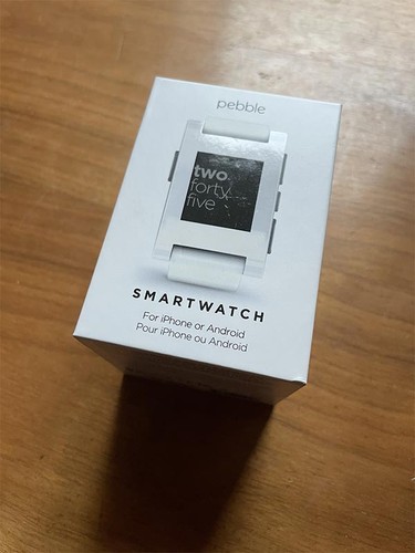 Pebble smartwatch - pebble,