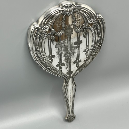 Antique silver plated hand - silver,