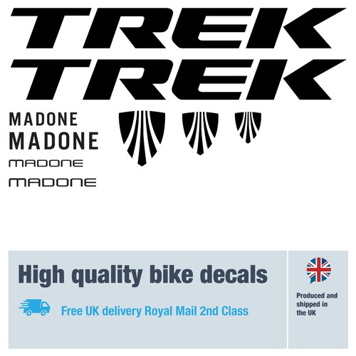 Trek madone bike - bike, decals