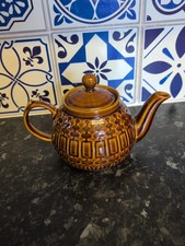 Vintage Brown-glazed Porcelit
