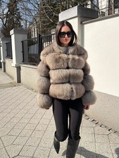 Luxury Real Gray Fox Fur