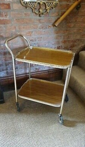 Vintage drinks trolley bar - vintage,