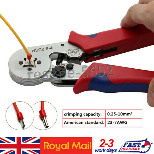 Ratchet ferrule crimp pliers - ratchet,