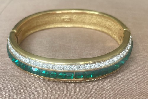 Vintage hinged bangle with - bangle,