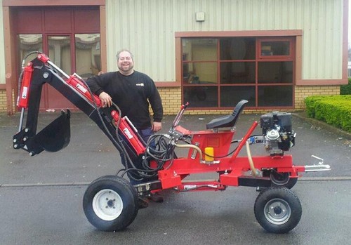 Towable portable backhoe plans - portable,