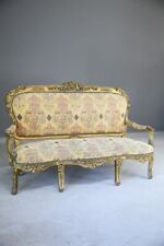 French Style Louis XV Style Gilt Sofa Settee Chaise