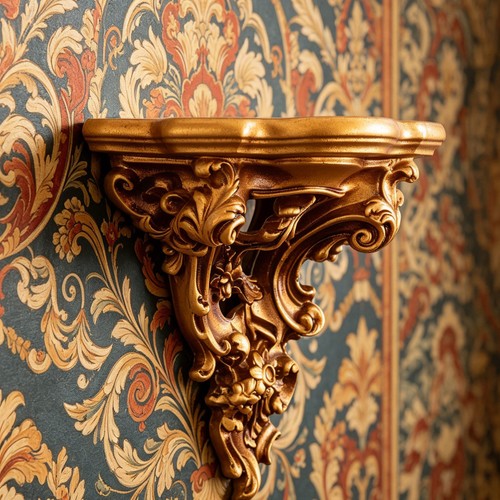 Carved wall mounted storage - carved,