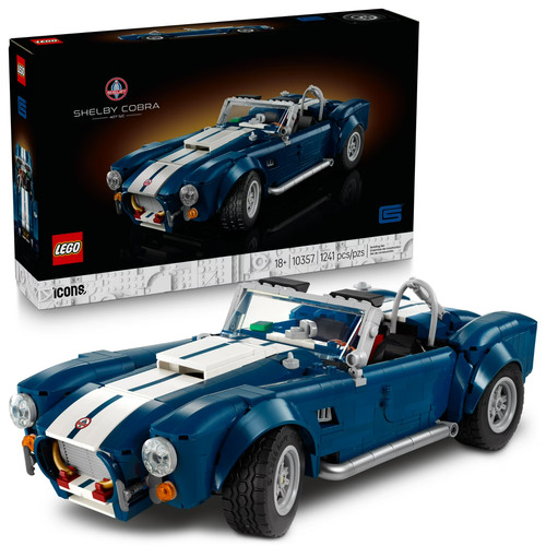 Lego icons shelby - shelby, cobra