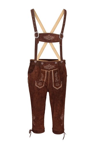 Leather lederhosen traditional - lederhosen,