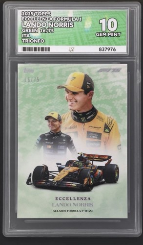 Topps 2025 eccellenza - topps, f1