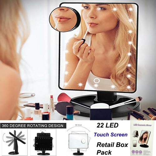 Led 10x tabletop vanity - 22,