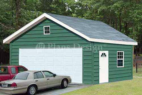 Two car garage - x,