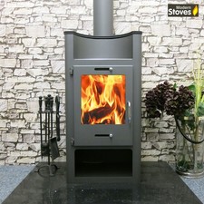 Wood Burning Stove with back boiler Wood and Multi-fuel Elegance 12kw