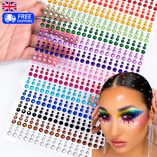 Eye face gems stick - face,