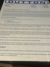 The Dutton Mariner Amphibious Kit Car Sales Info Brochure Frameable