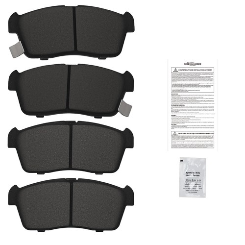 Brake pads set - front, for