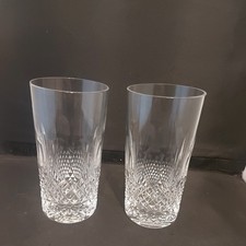 Waterford COLLEEN~ 12oz ~Tumblers/ Highball Glasses X 2 –  5 1/2″ Tall