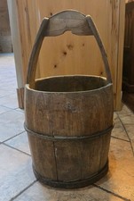 Antique Wooden Chinese Water