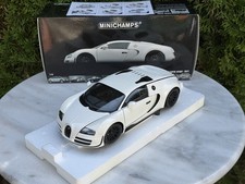 Minichamps Bugatti Veyron Super Sport White 2011 Original Box 1:18