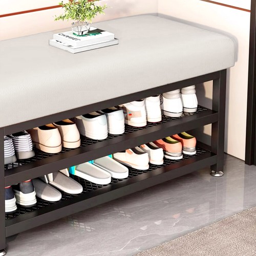 Shoe bench storage rack - shoe,