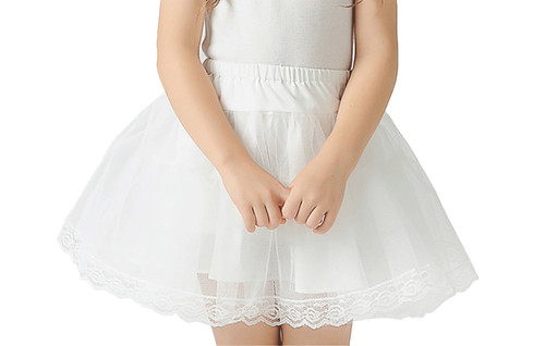 Flowergirl hoopless net - hoopless,
