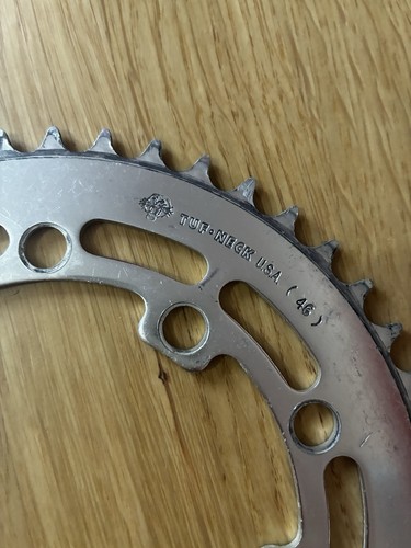 Tuff neck chrome chainring - chainring, for