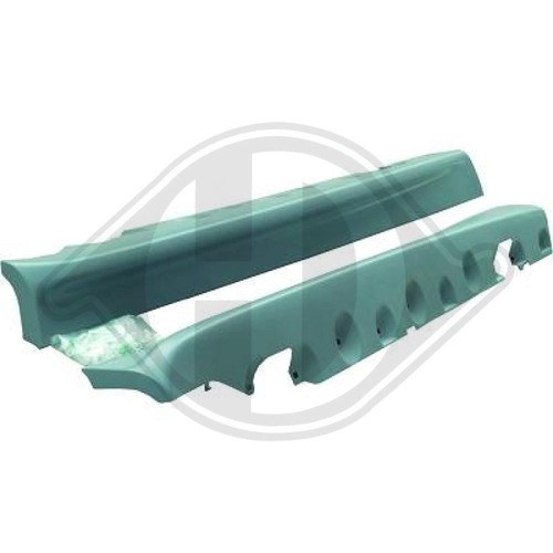 Side skirts under door - side, for